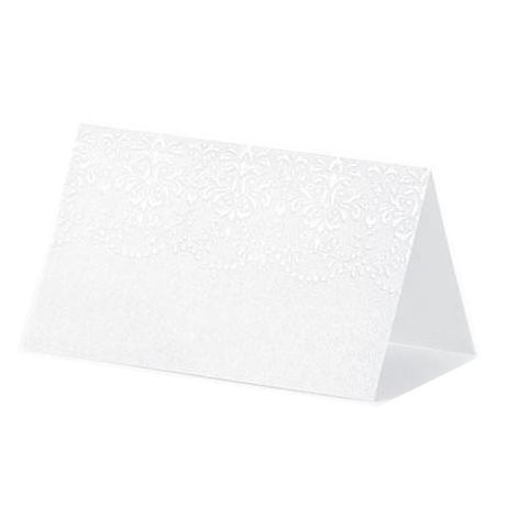 Wizytówki na stół PartyDeco Ornament III, 25szt